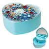 DIY Diamond Painting Heart-Shaped Jewelry Box Decorative Storage Case Home Decor