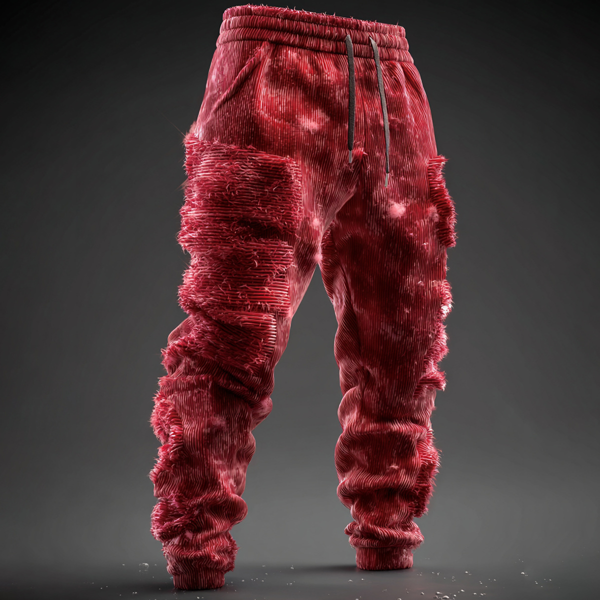 Men's Christmas Art Casual Knit Pants artswardrobe