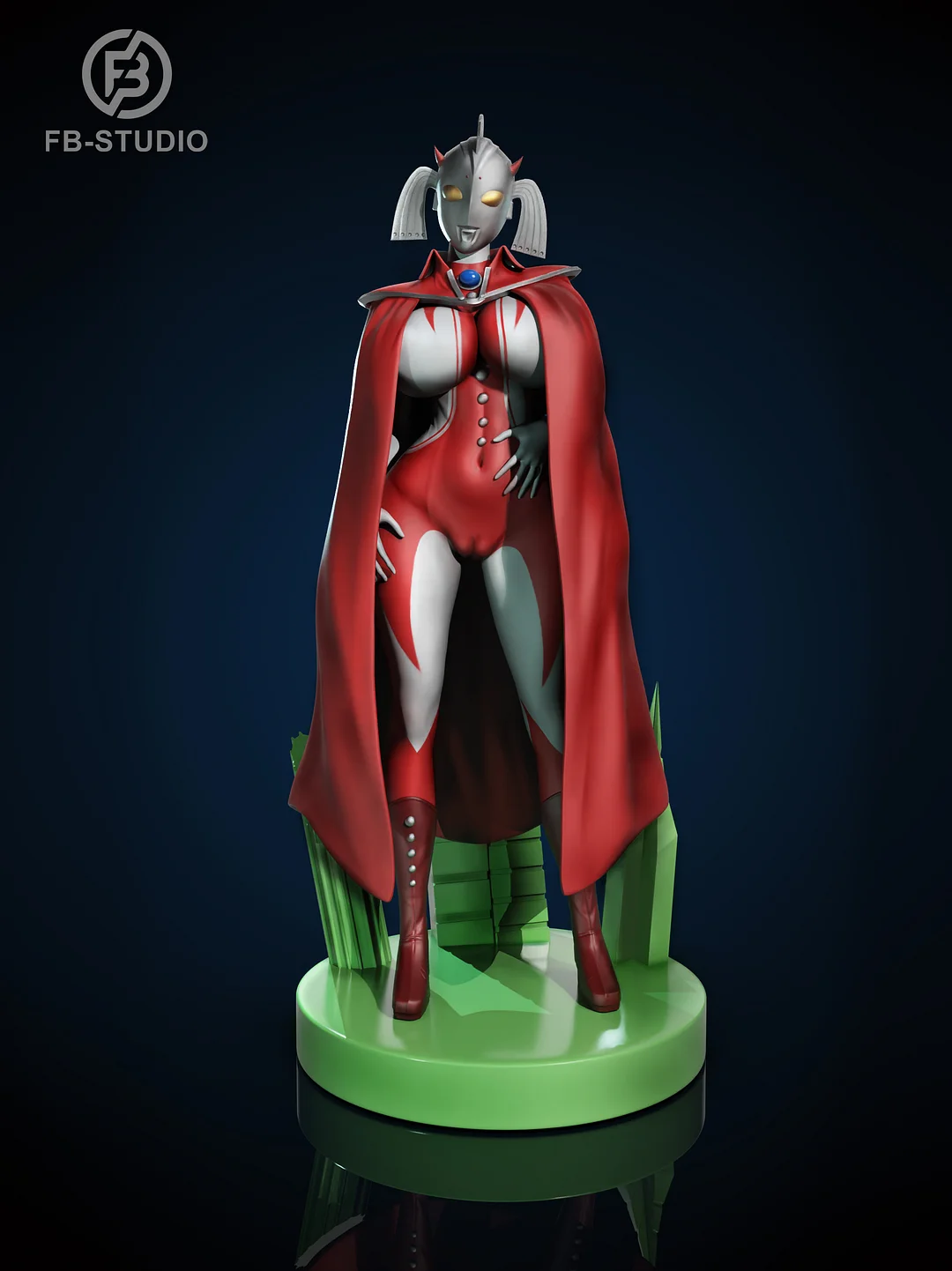 ウルトラの母エロ FB Studio - ウルトラマン M78 SEX-ウルトラの母 ガレージキット完成品 ガレキ スタチュー 成人向け