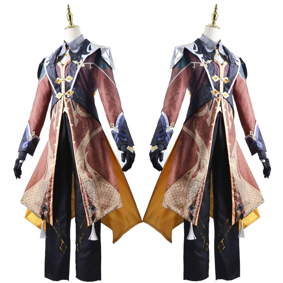 Genshin Impact Zhongli Cosplay Costume