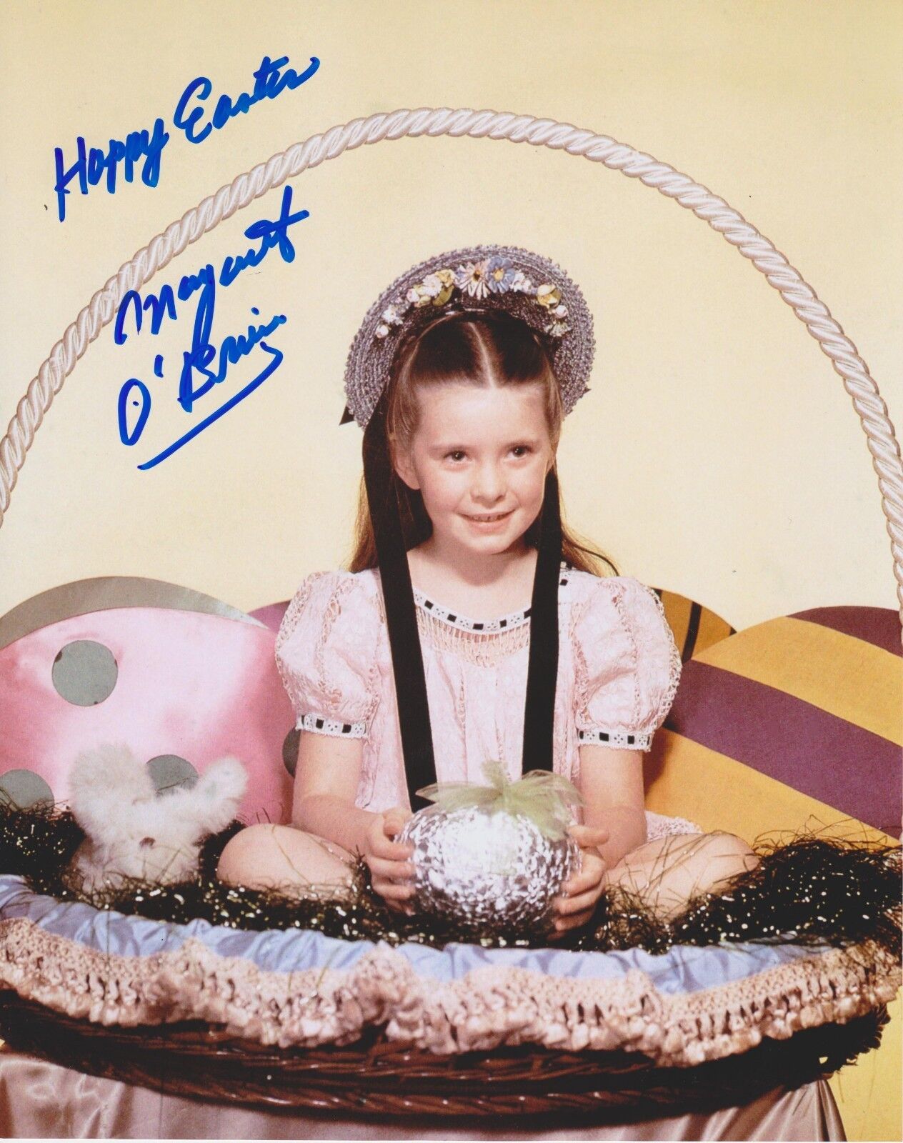 Margaret O'Brien Signed Photo Poster painting - Meet Me in St Louis Child Star! ICONIC!!!