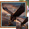 Eagle-14CT Stamped Cross Stitch 40*40cm tapestrymarket
