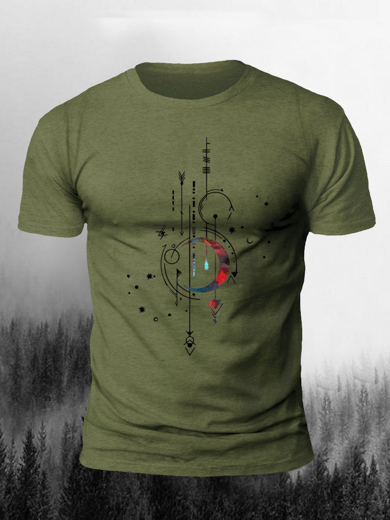 Math Design Printed T-shirt