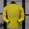 Joyfball 2025/2026 Player Version Long Sleeved Colombia Home Football Jersey 1:1 Thai Quality（The player version jersey is a bit tight, please pay attention to the size selection）
