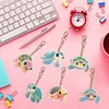 6Pcs DIY Diamond Painting Sea Turtle Keychain