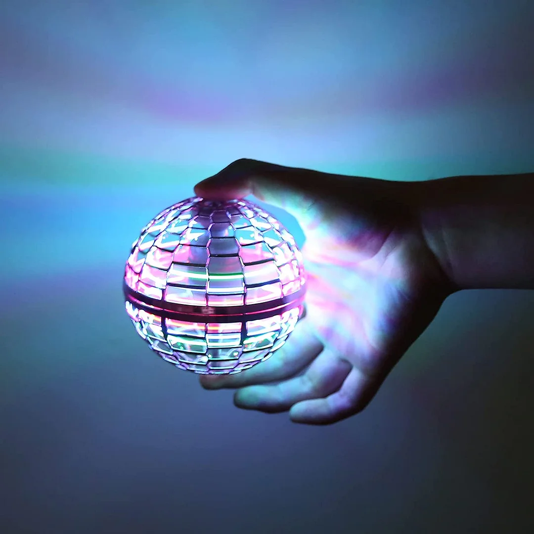 魔法のフライングボール/ミニドローン/球形飛行ジャイロ/ LEDライト/自動回避機能