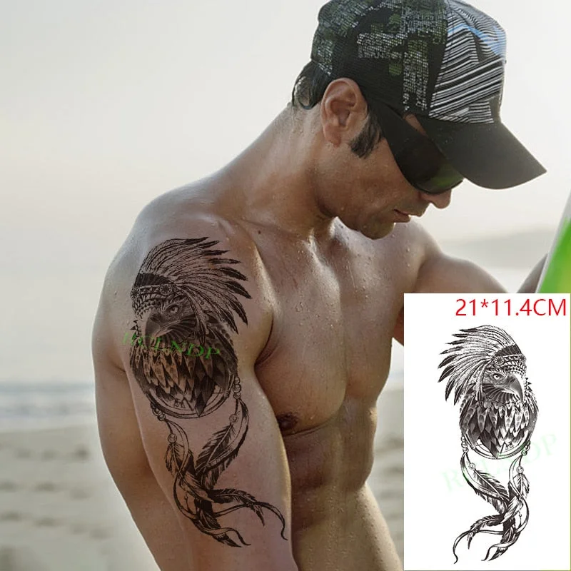 Waterproof Temporary Tattoo Sticker Cool Snake Animal Fake Tatto Flash Arm Leg Tatoo Body Art for Boy Women Men