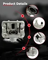 cciyu 19B6886 Rear Left Brake Caliper With Bracket For Acura For RDX 2013-2018,For Honda For Crosstour 2012-2015,For Honda For CR-V 2007-2016