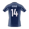 D.DOU&Eacute; #14 PSG Home Soccer Jersey 2025/26