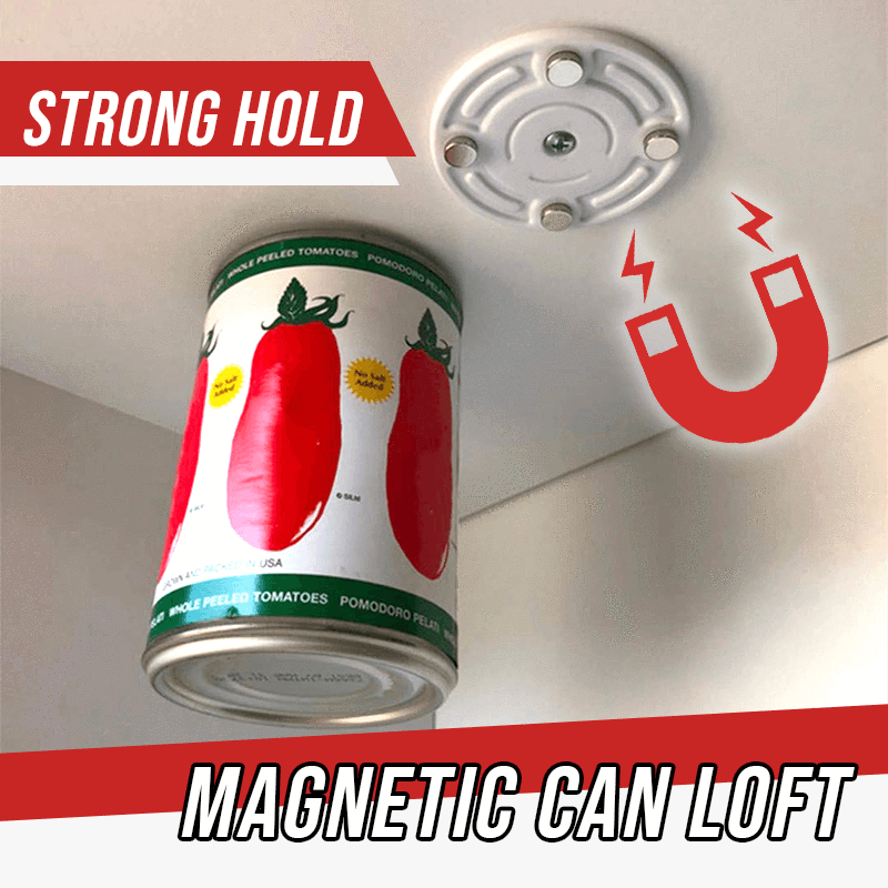 Magnetic Can Loft Organizer