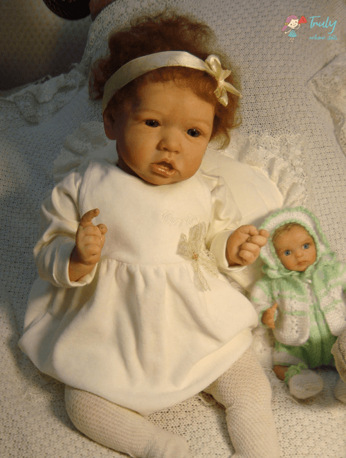 Cute Simulation Reborn Doll, 12'' Mini Realistic Reborn Baby Girl Doll Linda by Creativegiftss® 2023 -Creativegiftss® - [product_tag] Creativegiftss®