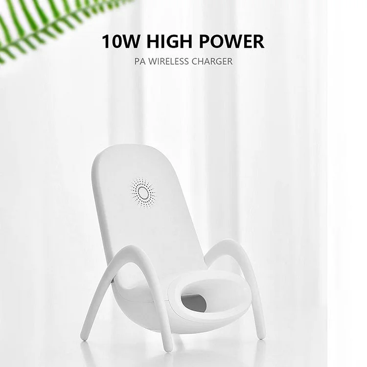 2023 INS HOT PORTABLE MINI CHAIR WIRELESS CHARGER FOR IPHONE