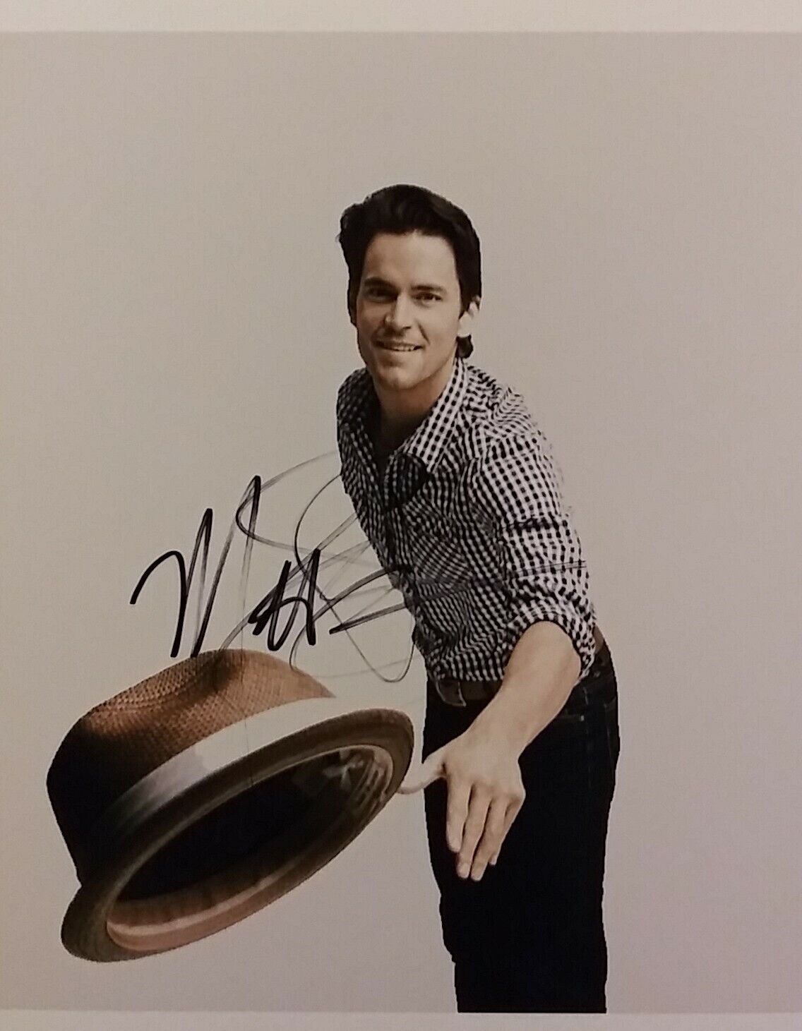 Matt Bomer signed 8 x 10