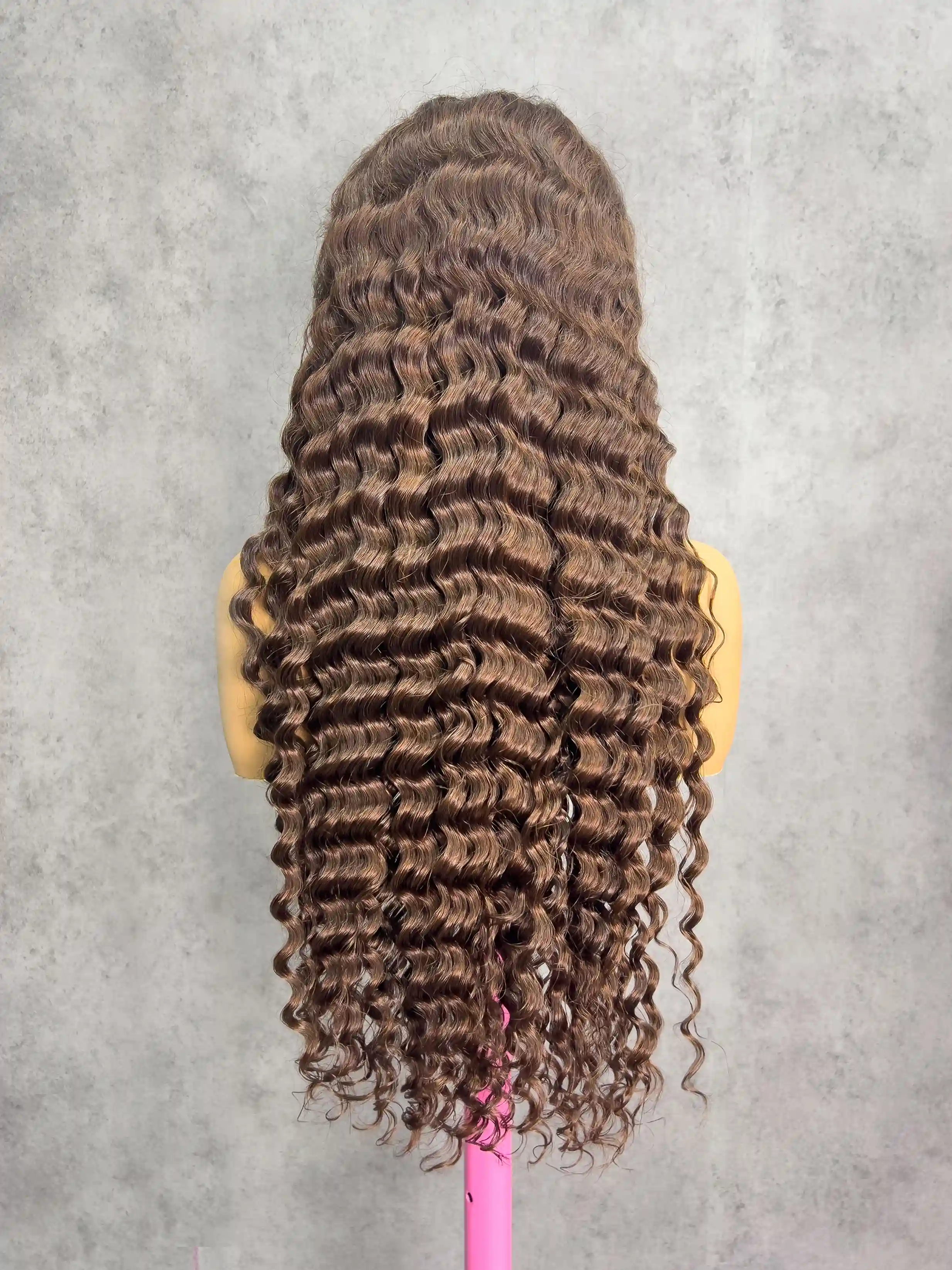 4# Deep Wave 250% Density HD Lace Color Wig | 13x4, 13x6 Frontal | 100% Human Hair | Boruihair