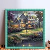 Riverside House - 11CT Stamped Cross Stitch - 50*50cm - Landscape