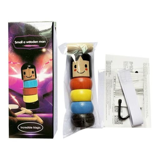 Funny Wooden Magic Toy Daruma Mr Immortal Toy For Kid Child Gift Early Educational 1 set