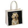 DIY Linen Diamond Art Handbag Craft Kit for Adults Beginners Shopping Gift