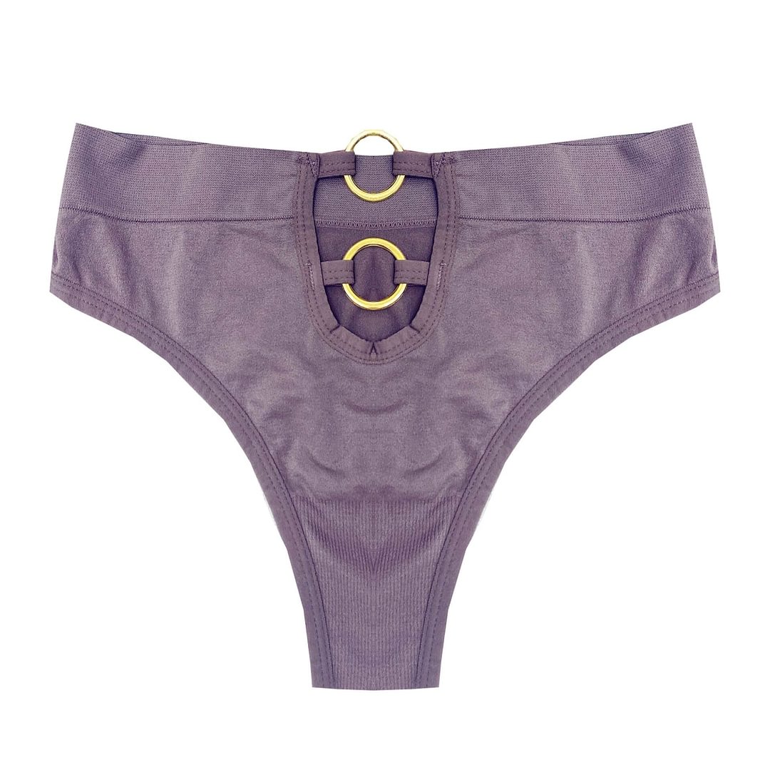 CINOON Sexy Cotton Panties Women G-String Female Hollow Out Shapewear Seamless Underwear Mid-waist Ladies Brief T-back Panties