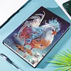 5D Diamond Mosaic Notebook 50 Pages DIY Partial Special Shaped Drill Journal A5 Chinese Zodiac Notebook Kit