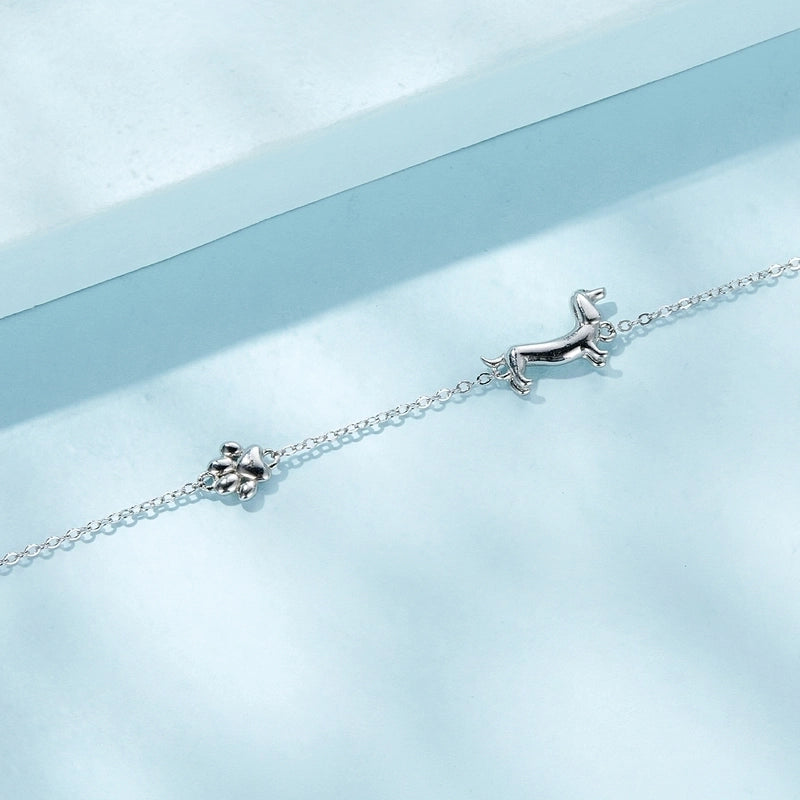 925 Sterling Silver Bracelets Cute