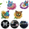 (US Local)Diamond Painting Car Aromatherapy Vent Clip Bling Air Vent Decorations (B)