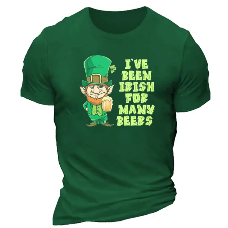 I've Been Irish For Many Beer St Patrick's Day T-Shirt ctolen