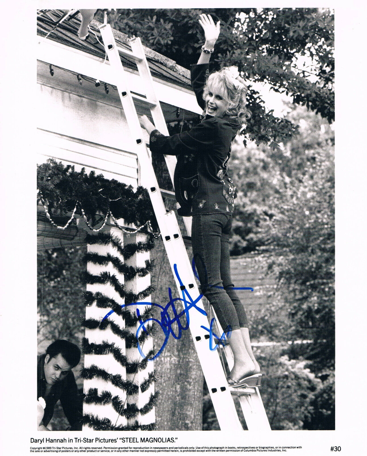 Daryl Hannah 1960- genuine autograph Photo Poster painting 8x10