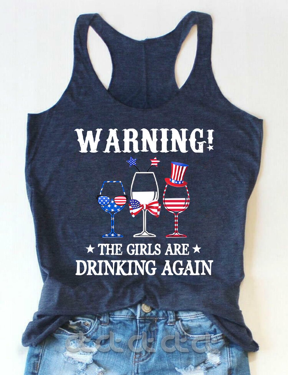 Warning! The Girls Are Drinking Again Tank