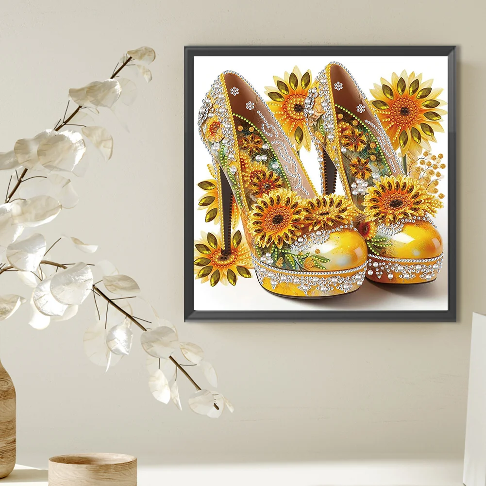 Diamond Painting - Partial Special Shaped Drill - High Heel(Canvas|30*30cm)