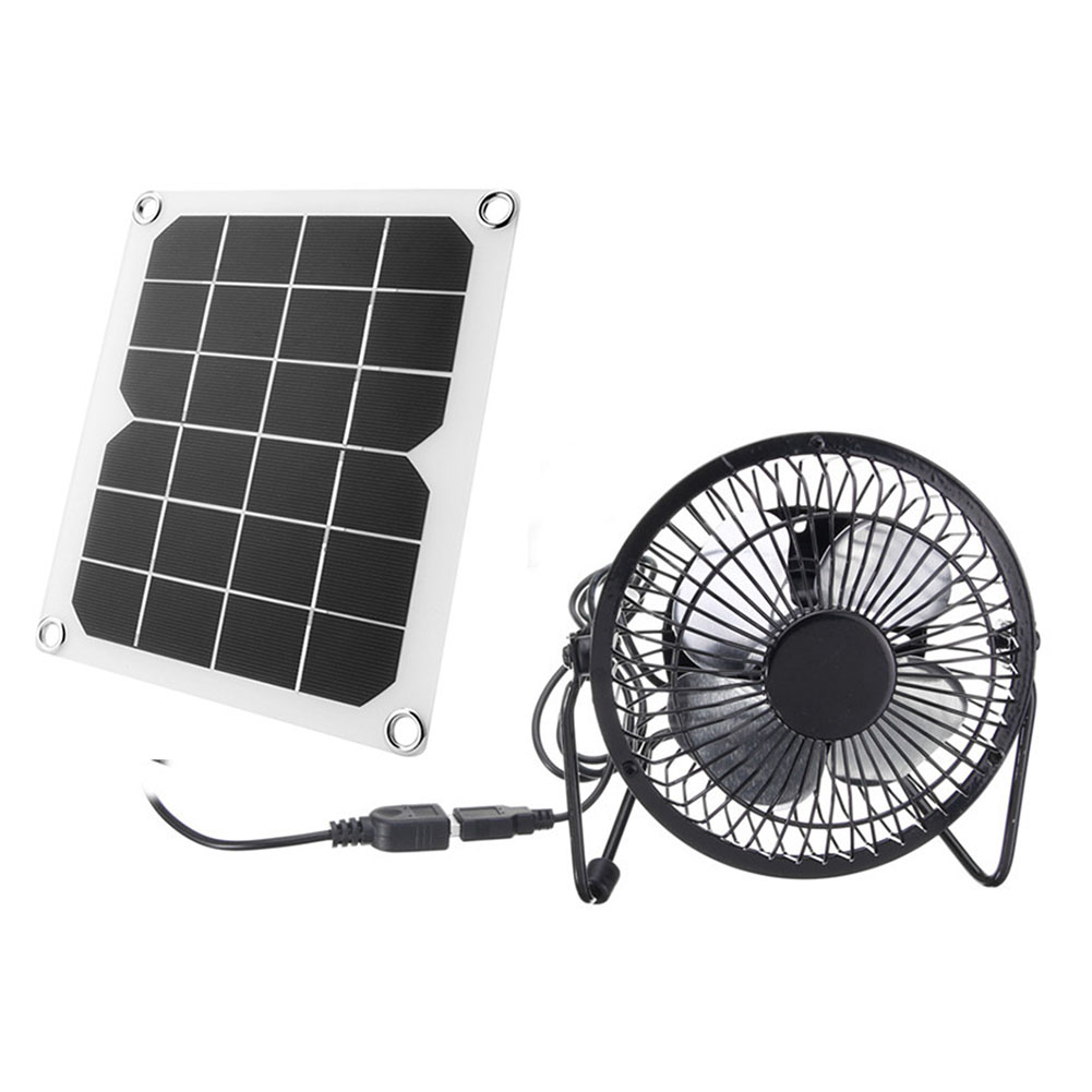 

Solar Panel Ventilator Exhaust Fan for Outdoor Pet Chicken House Greenhouse, 501 Original