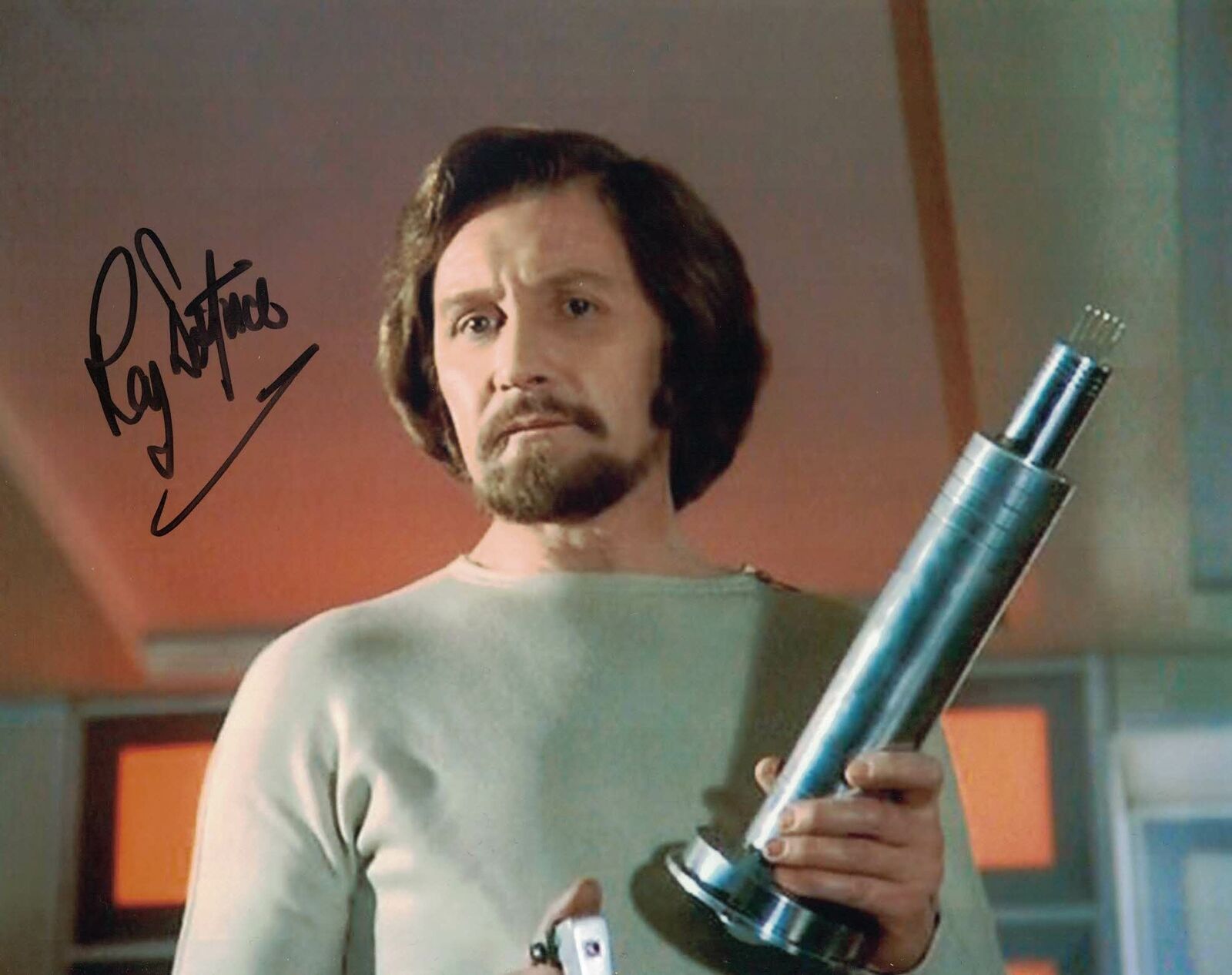 ROY DOTRICE - Simmonds in Space 1999 - hand signed 10 x 8 Photo Poster painting