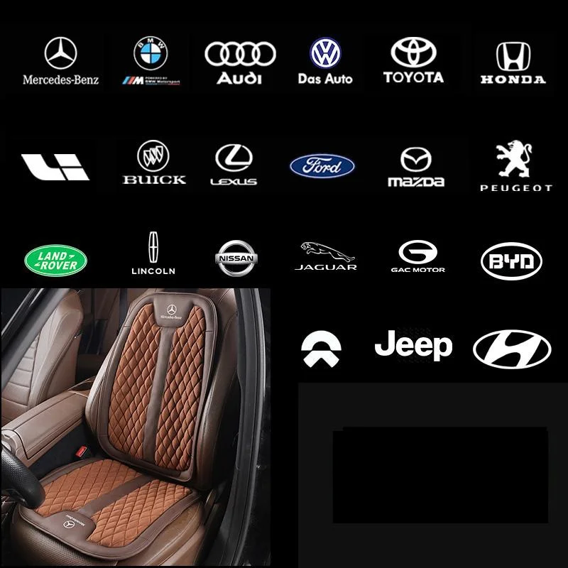 Car Seat Cushion Deerskin Car Winter Short Plush Seat Cushion Seat Headrest