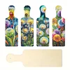 4Pcs Dandelion 5D Diamond Painting Tray Art Craft for Home Kitchen Decor