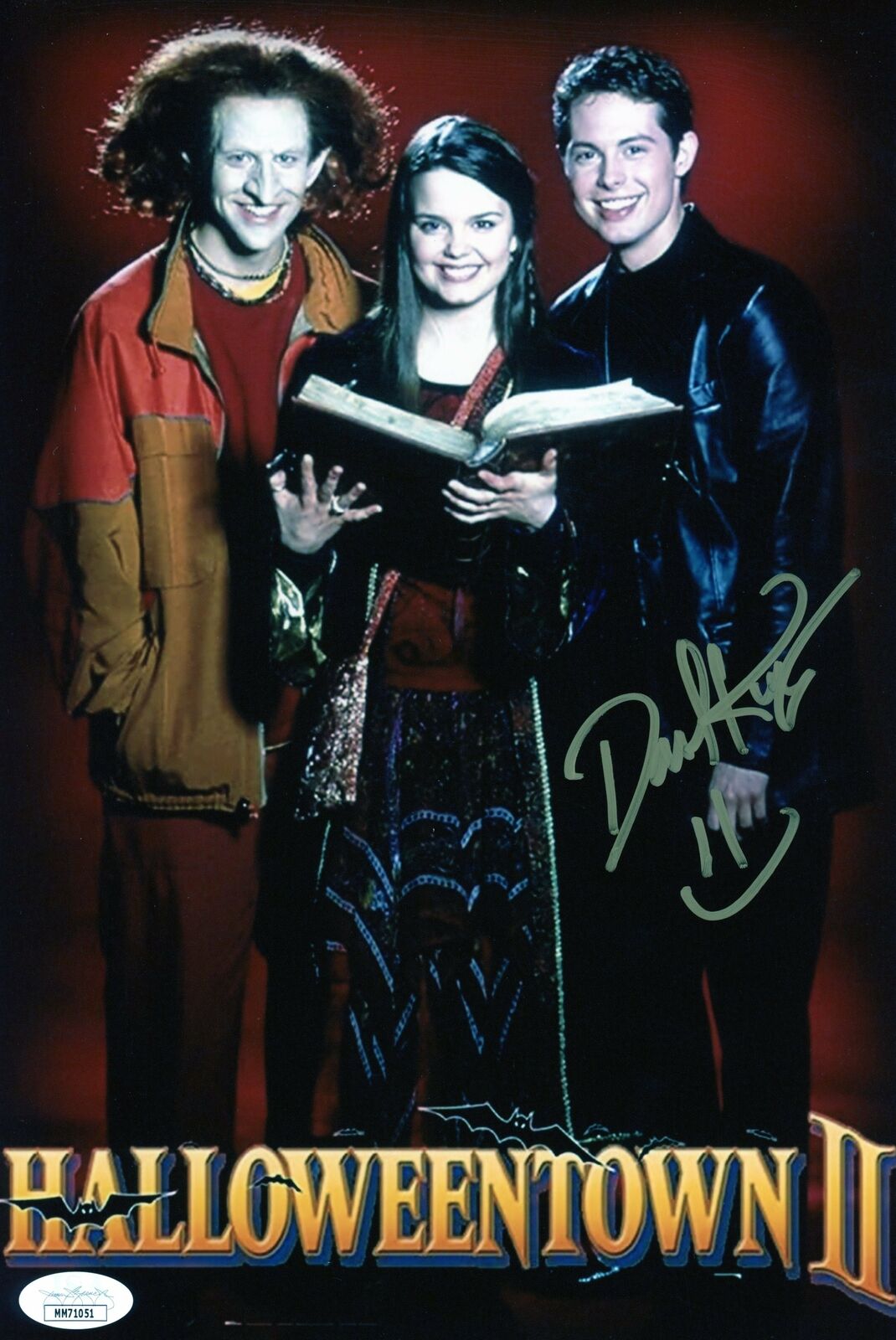 Daniel Kountz Halloweentown 8x12 Photo Poster painting Signed Autograph JSA Certified COA Auto