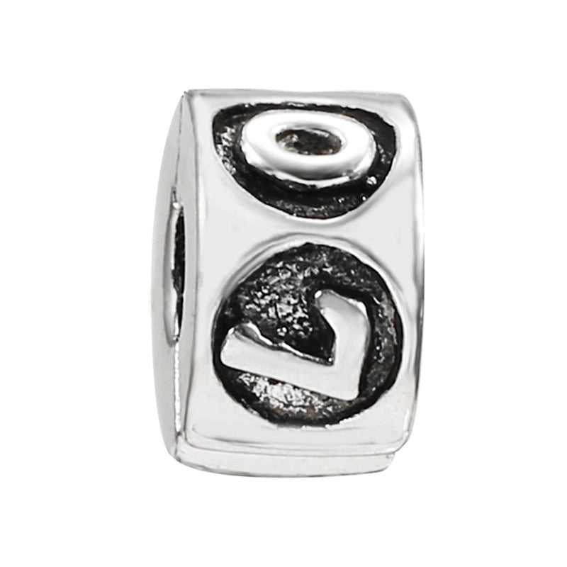 1 PC/Package Alloy Rhinestones Geometric Polished Beads