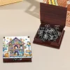 Kitten House Diamond Painting Note Box Paper 160 Sheets of Paper for DIY Art
