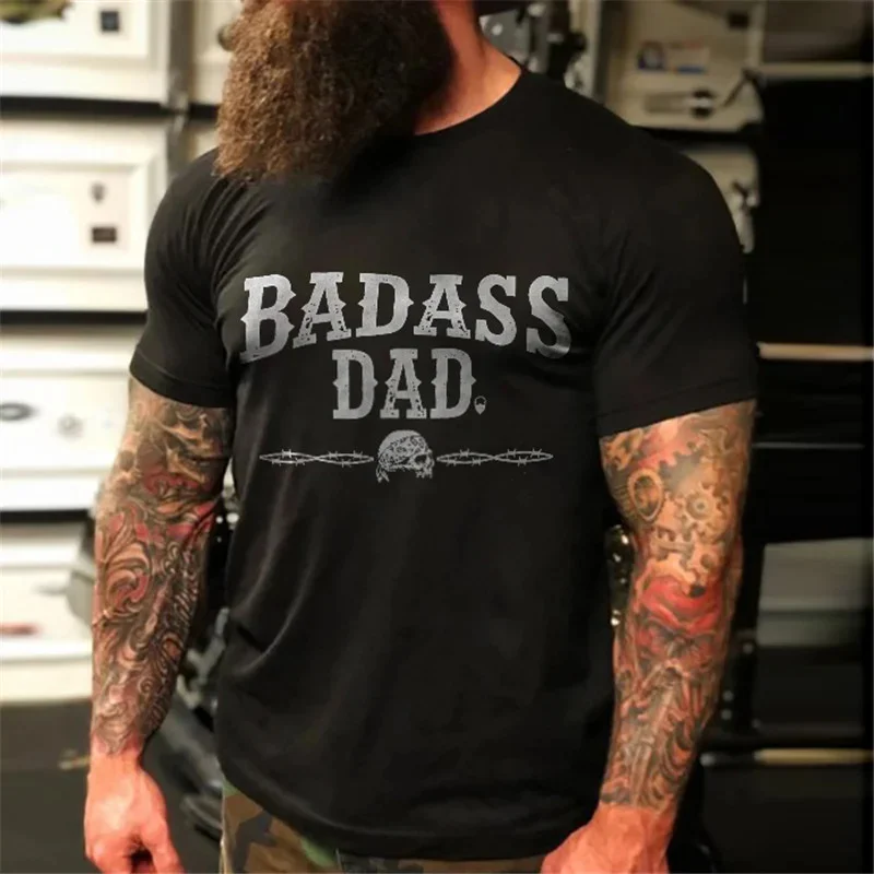 Badass Dad Men's T-shirt ctolen