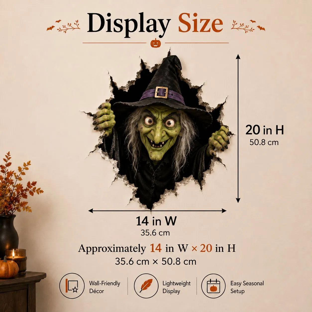 Halloween Break-In Wall Decal Collection