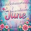 June-18CT Stamped Cross Stitch 25*25cm/9.84*9.84in tapestrymarket