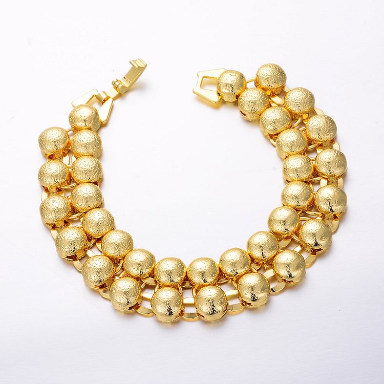 bracelet homme 15mm Width Bracelet Women/Men Gold Color Ethiopian Jewelry