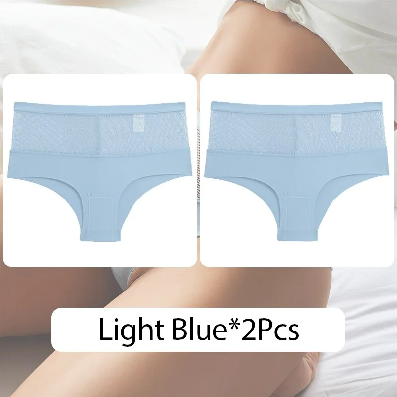 FINETOO Women Mid-Rise Panties Hollow Out Seamless Underwear Ladies Underpants Sexy Panty Comfortable Female Briefs Lingerie New
