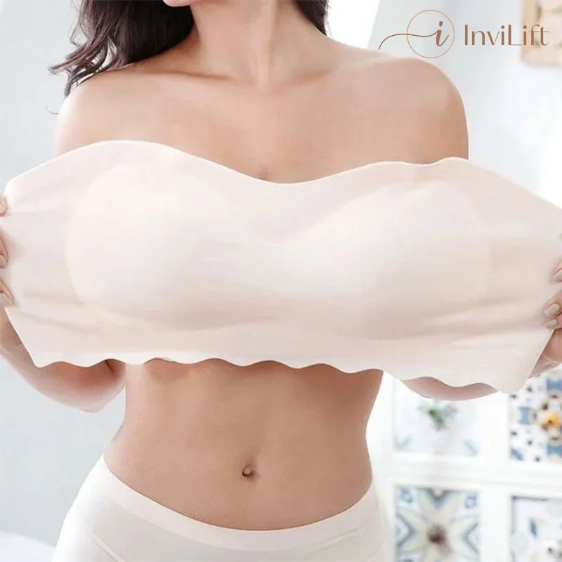 InviLift - Plus size Sexy Strapless Invisible Push Up Bra