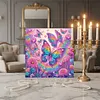 Framed Diamond Painting - Special Shaped - Colorful Butterfly (25x25cm)