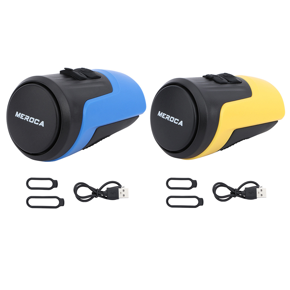 

MEROCA Electric Bell 4 Modes Anti Theft Alarm Waterproof Mountain Bike Horn, Yellow, 501 Original