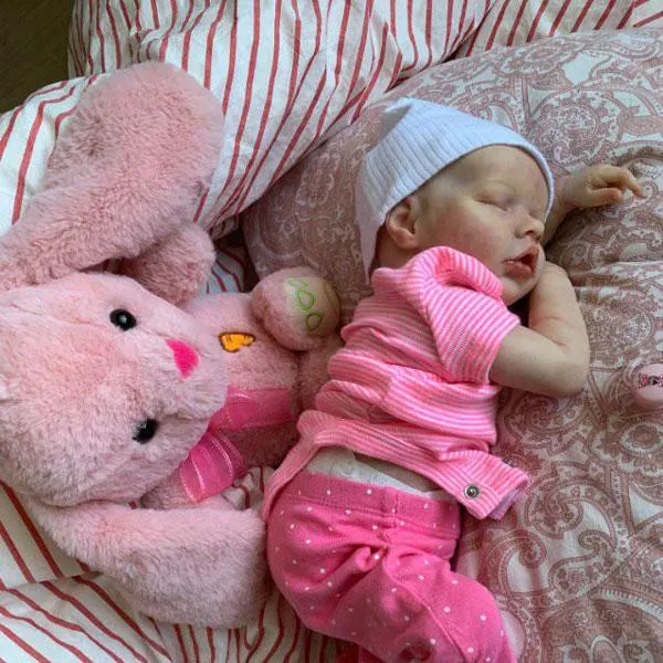 17" Little Beita Reborn Baby Doll | Asleep Silicone Real Baby | Reborn Shoppe  - Reborn Shoppe
