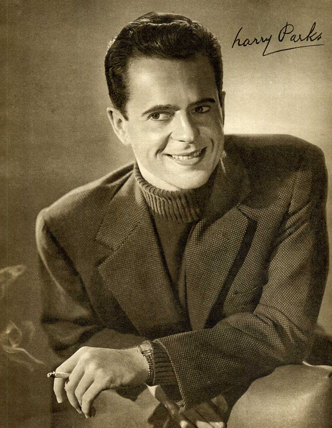 LARRY PARKS Signed Photo Poster paintinggraph - Film Actor 'Al Jolson' - preprint