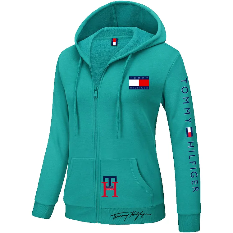 Nowość damska bluza z zamkiem błyskawicznym TOMMY HILFIGER 2025