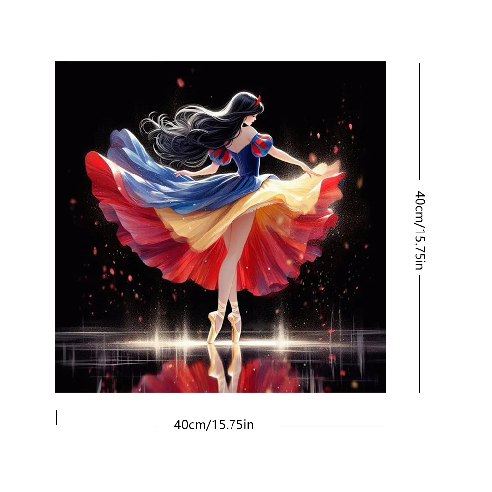 Disney Princess - Paint By Number(40*40cm)