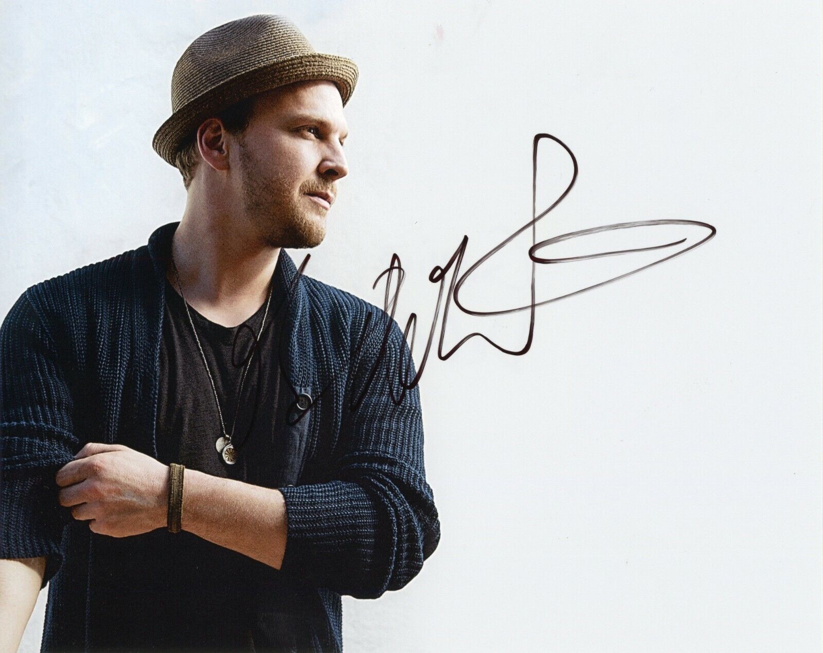 ~~ GAVIN DEGRAW Authentic Hand-Signed NOT OVER YOU