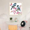 Blossom Birds Bead Embroidery Kit Pre-Printed Bead Cross stitch